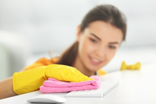 Regular commercial cleaning for a shared workspace in Kentishtown