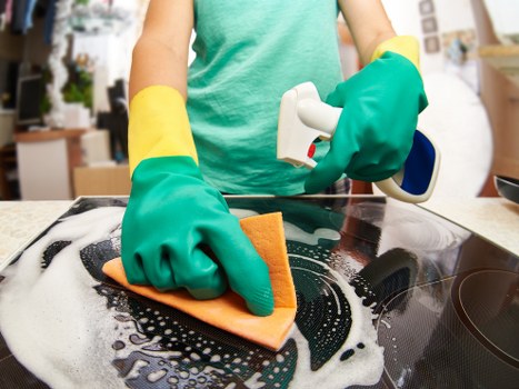 Upholstery cleaning equipment used in a local Kentishtown property